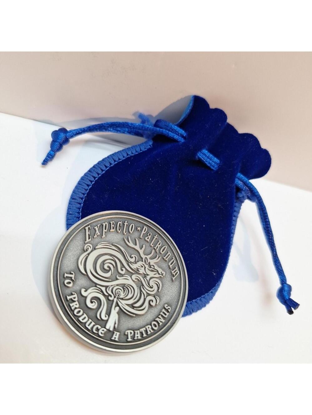 Litjoy Expeto-paronum Spell Coin Harry Potter Crate Exclusive Wand Charm